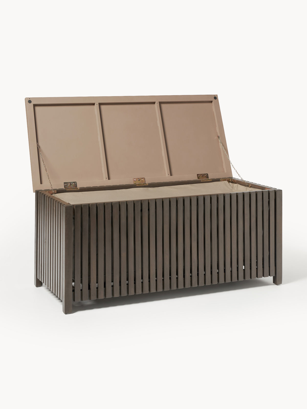Arkoli Acacia Wood Garden Storage Box with Insert, W 129 cm