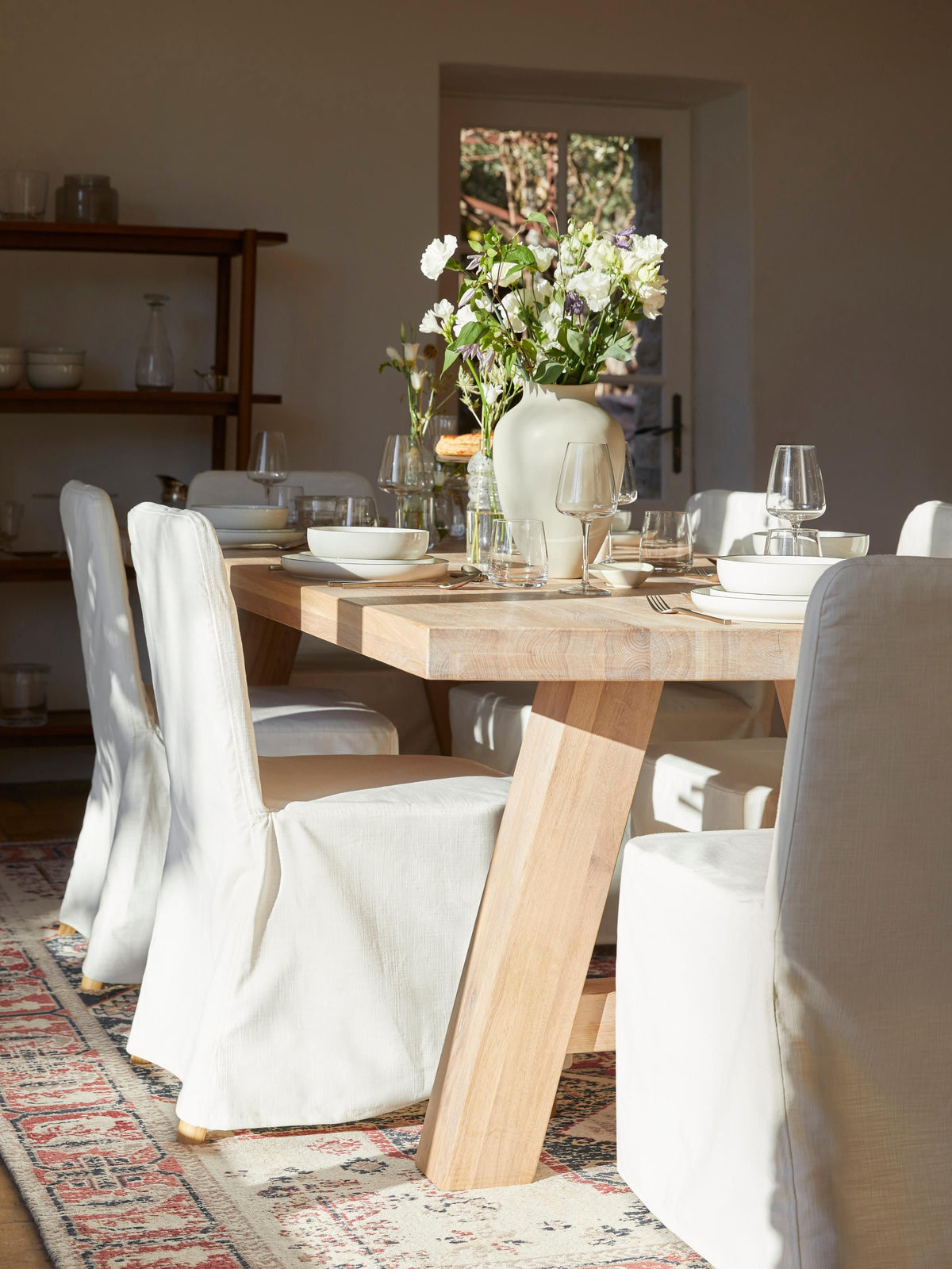 Ashquerne Oak Dining Table, in Various Sizes