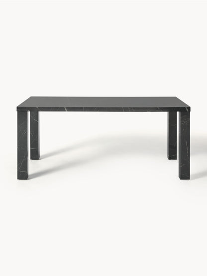 Carlombo Dining Table, Marble Look, 180 x 90 cm