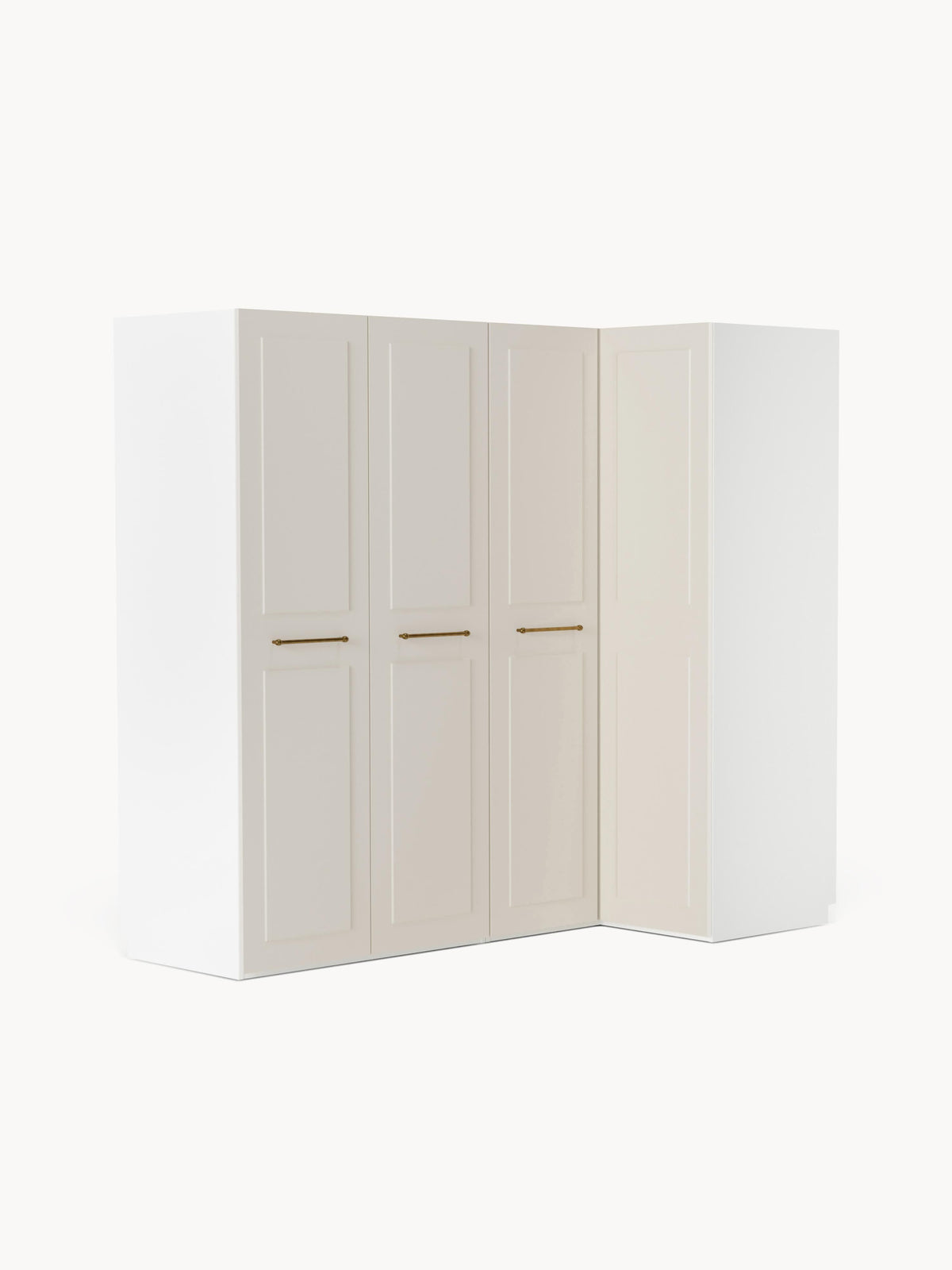 Charmelli Modular Corner Wardrobe, 215 cm Wide, in Various Sizes