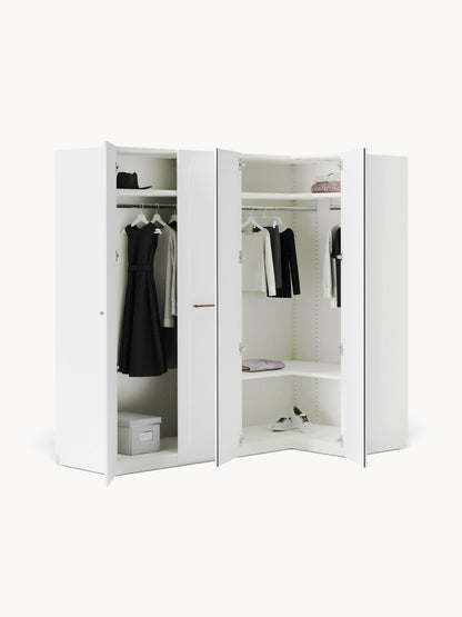 Charmelli Modular Corner Wardrobe, 215 cm Wide, in Various Sizes