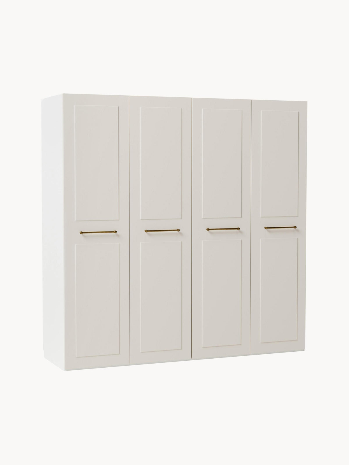 Charmelli Modular Hinged-Door Wardrobe, 200 cm Wide, in Various Sizes