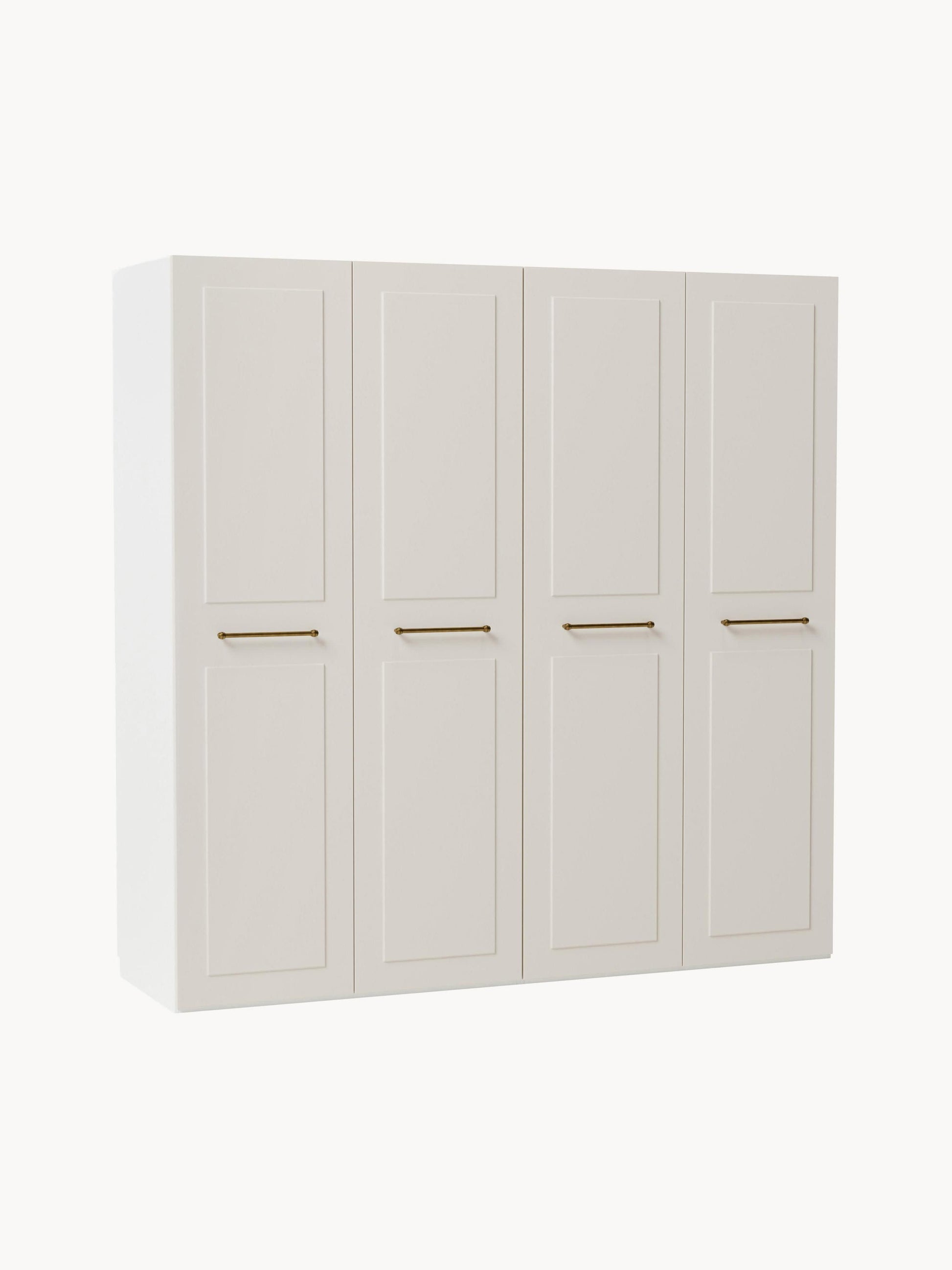 Charmelli Modular Hinged-Door Wardrobe, 200 cm Wide, in Various Sizes
