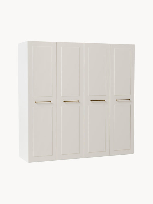 Charmelli Modular Hinged-Door Wardrobe, 200 cm Wide, in Various Sizes