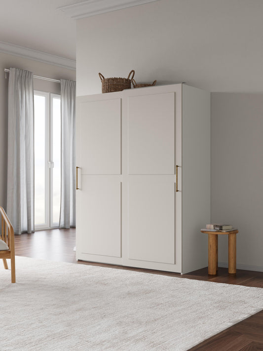 Charmelli Modular Sliding-Door Wardrobe, 150 cm Wide, in Various Sizes