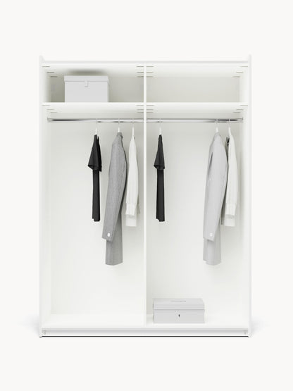 Charmelli Modular Sliding-Door Wardrobe, 150 cm Wide, in Various Sizes