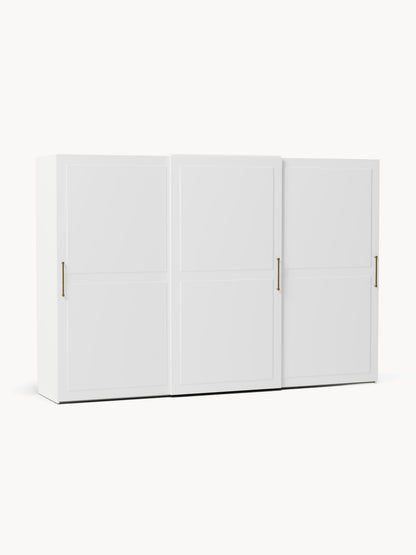Charmelli Modular Sliding-Door Wardrobe, 300 cm Wide, in Various Sizes