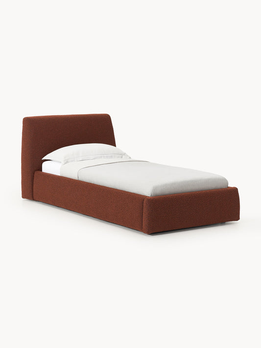 Clovinta Bouclé Single Storage Bed