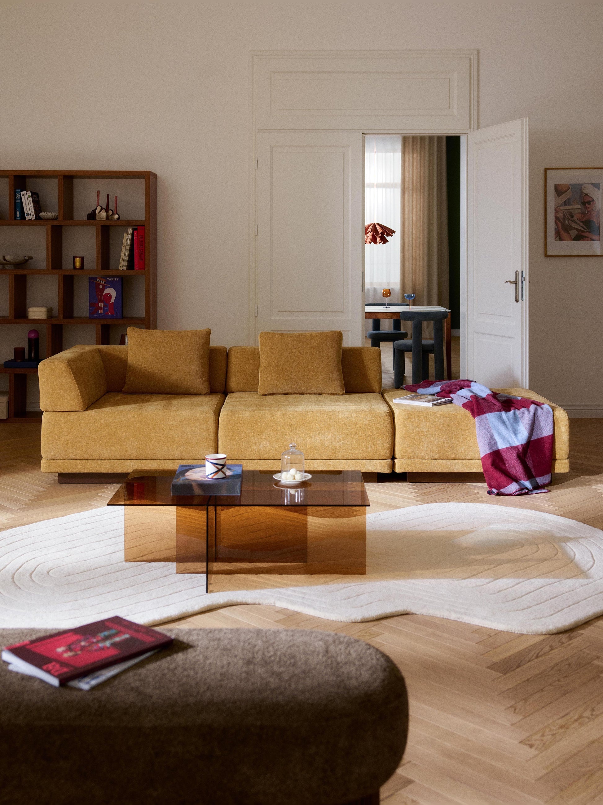 Colnardi 4-Seater Modular Sofa with Ottoman
