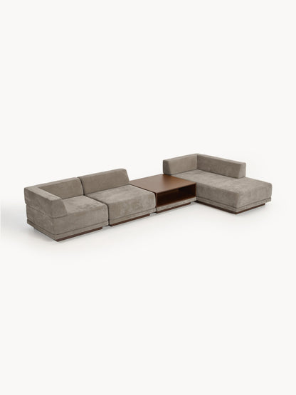 Colnardi Modular Corner Sofa (4-Seater) with Coffee Table