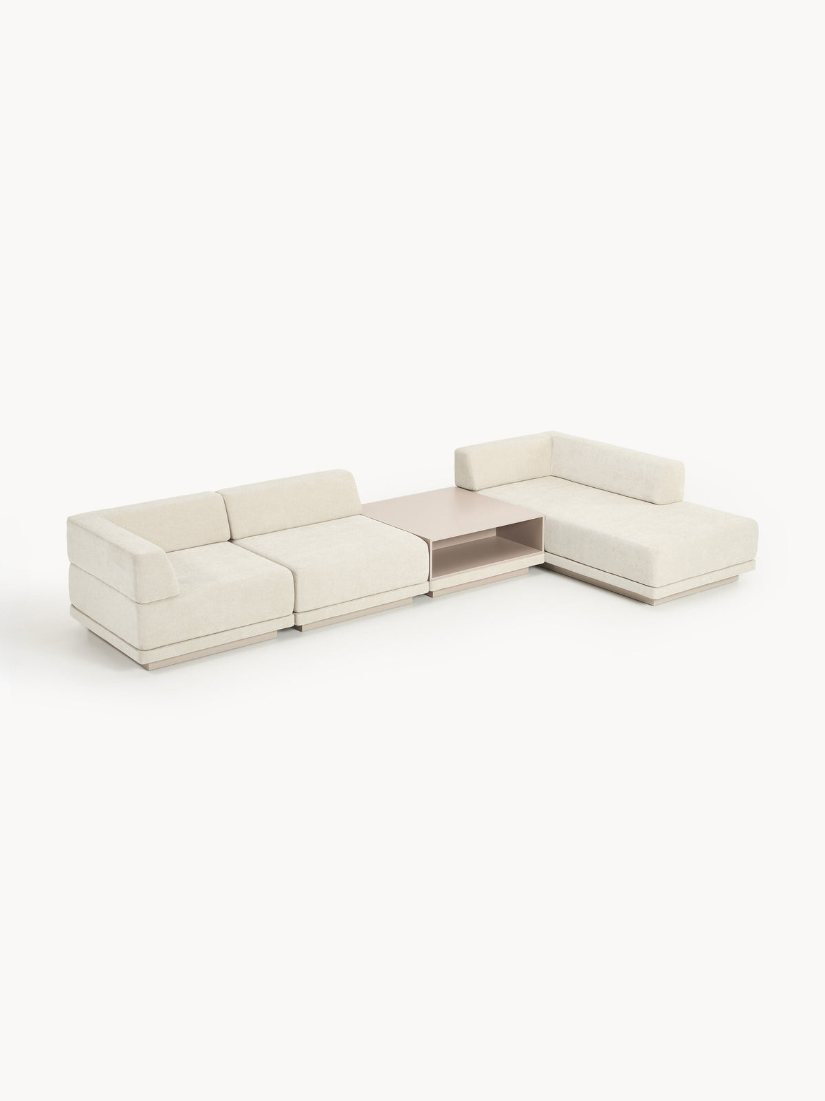 Colnardi Modular Corner Sofa (4-Seater) with Coffee Table