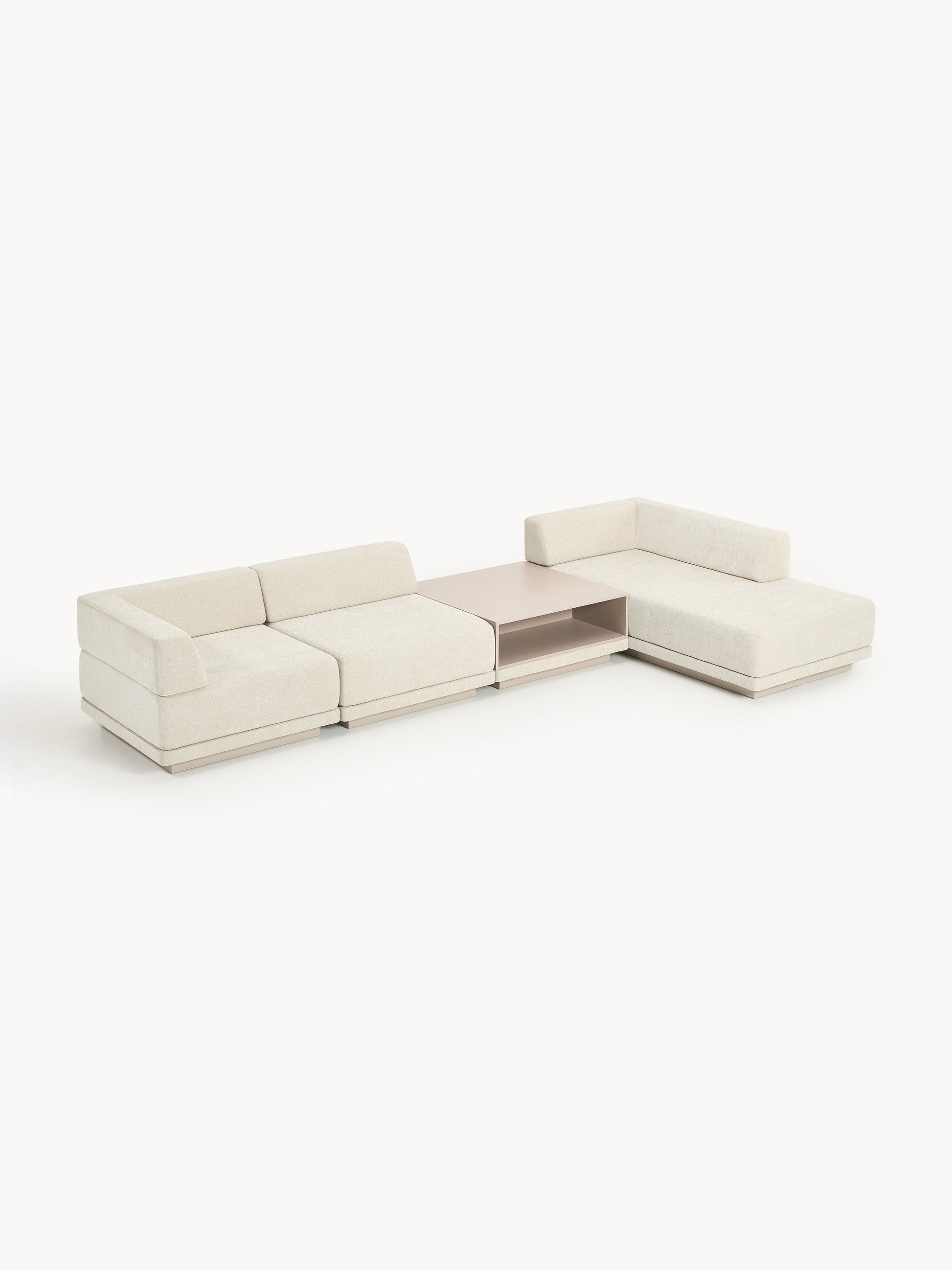 Colnardi Modular Corner Sofa (4-Seater) with Coffee Table