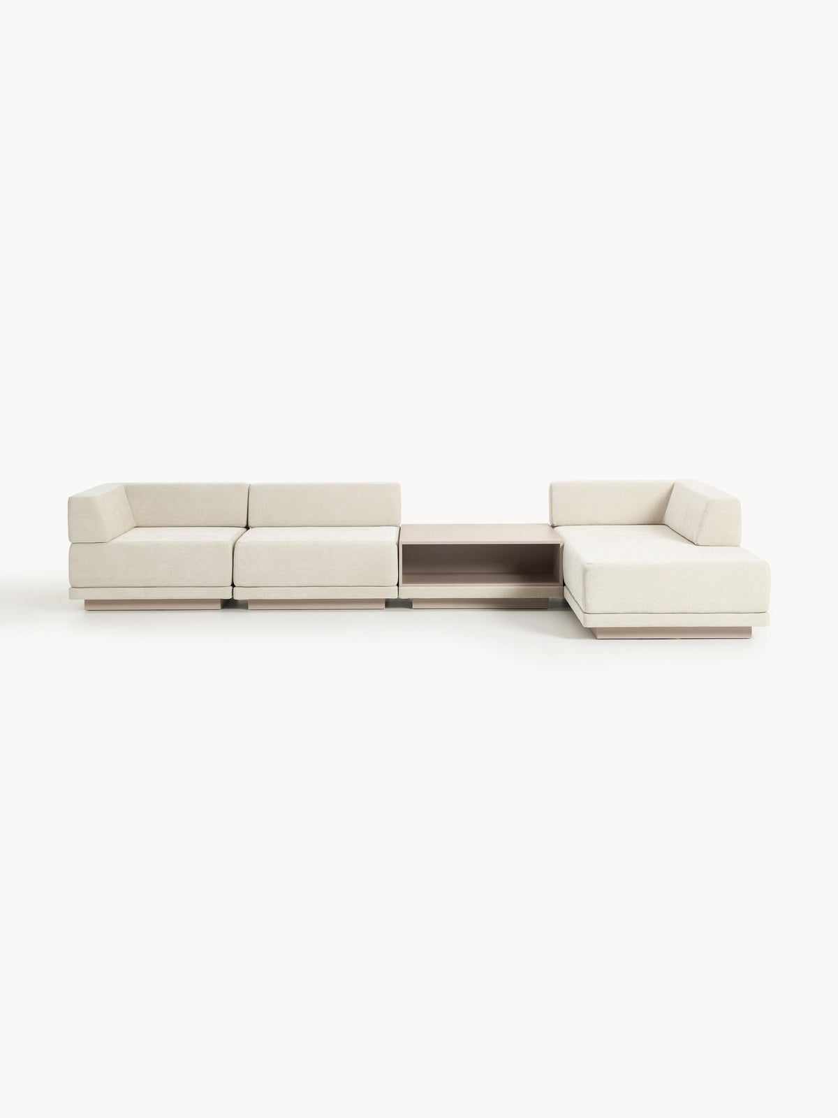 Colnardi Modular Corner Sofa (4-Seater) with Coffee Table