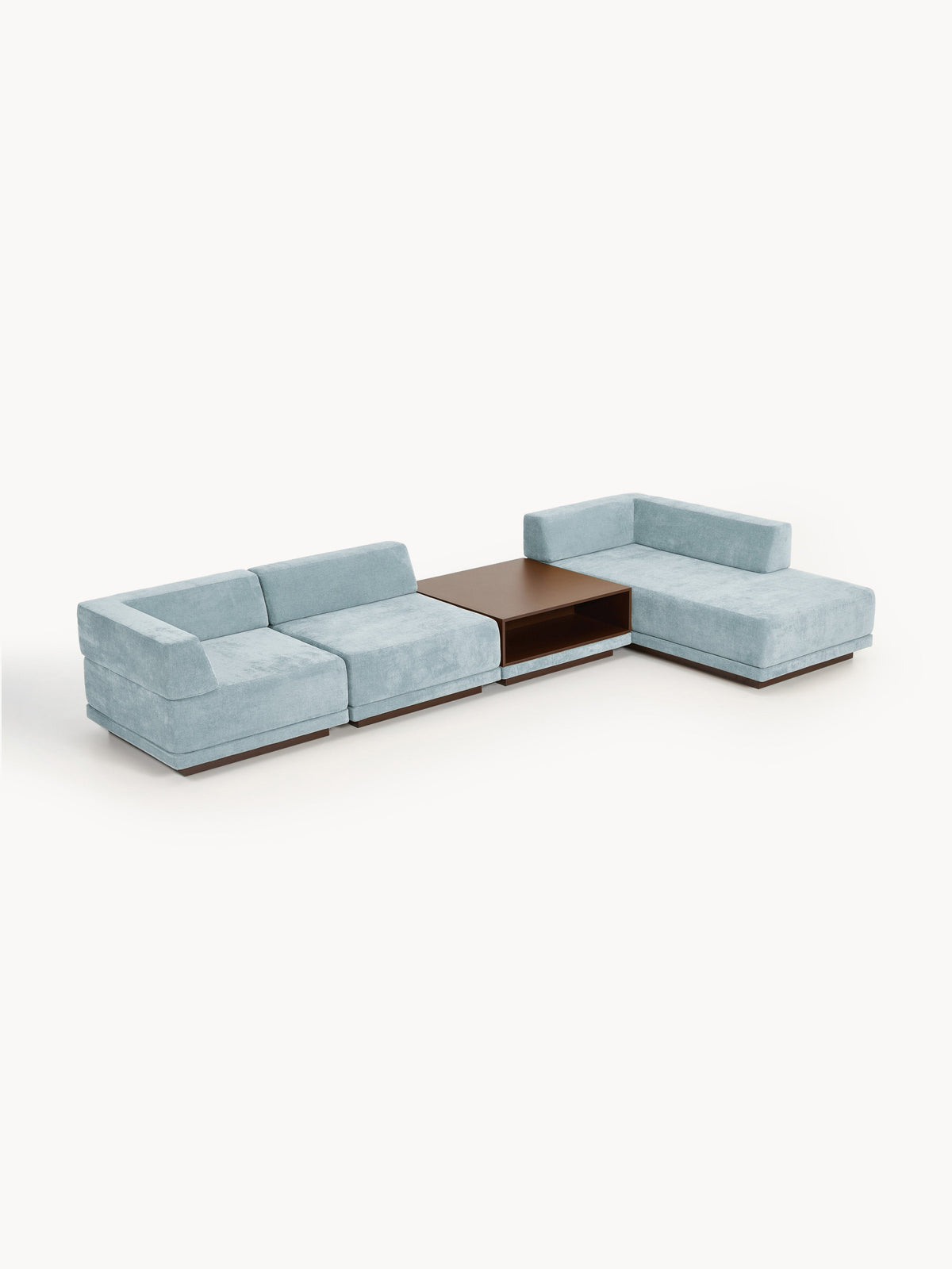 Colnardi Modular Corner Sofa (4-Seater) with Coffee Table