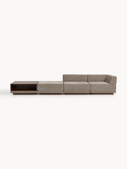 Colnardi Modular Sofa (4-Seater) with Coffee Table & Ottoman