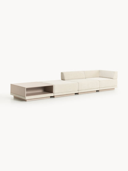Colnardi Modular Sofa (4-Seater) with Coffee Table & Ottoman