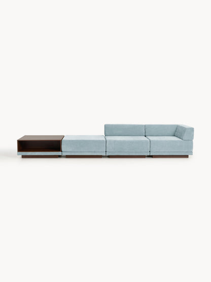 Colnardi Modular Sofa (4-Seater) with Coffee Table & Ottoman