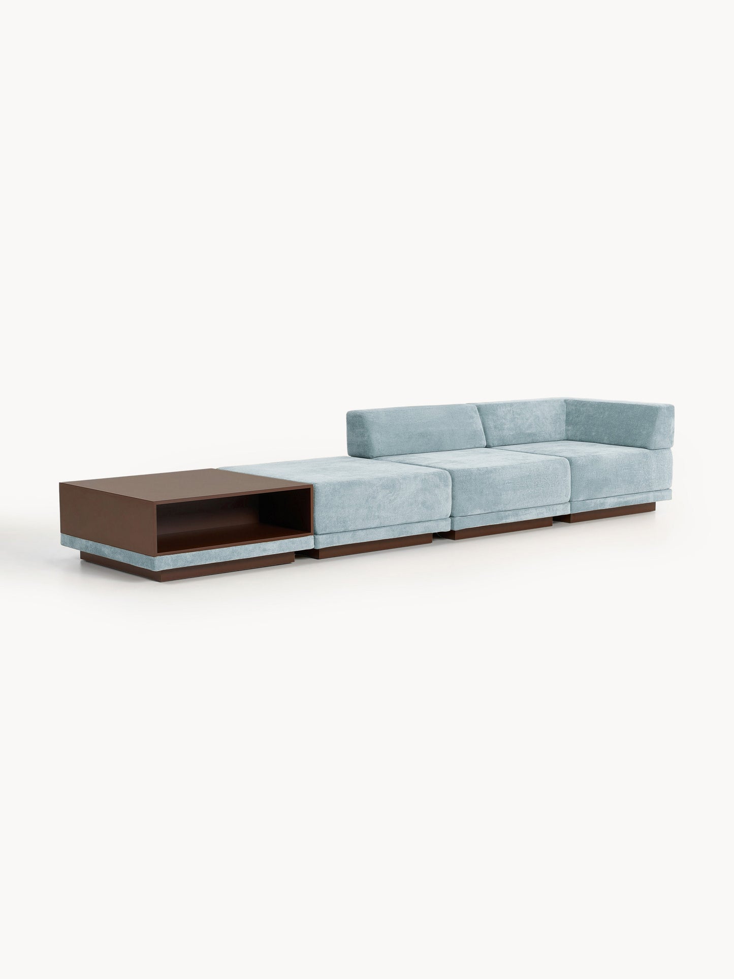 Colnardi Modular Sofa (4-Seater) with Coffee Table & Ottoman