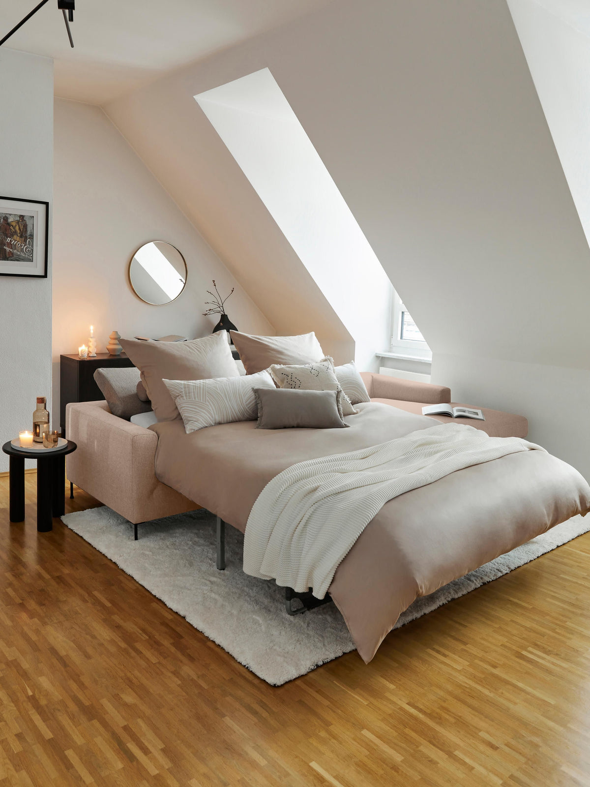 Cucaldo 3-Seater Sofa Bed with Mattress
