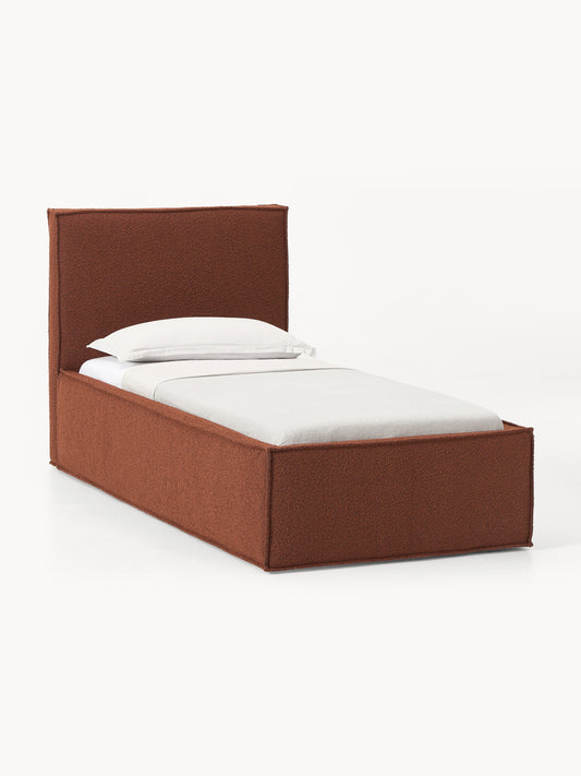 Drenalto Single Bed in Bouclé