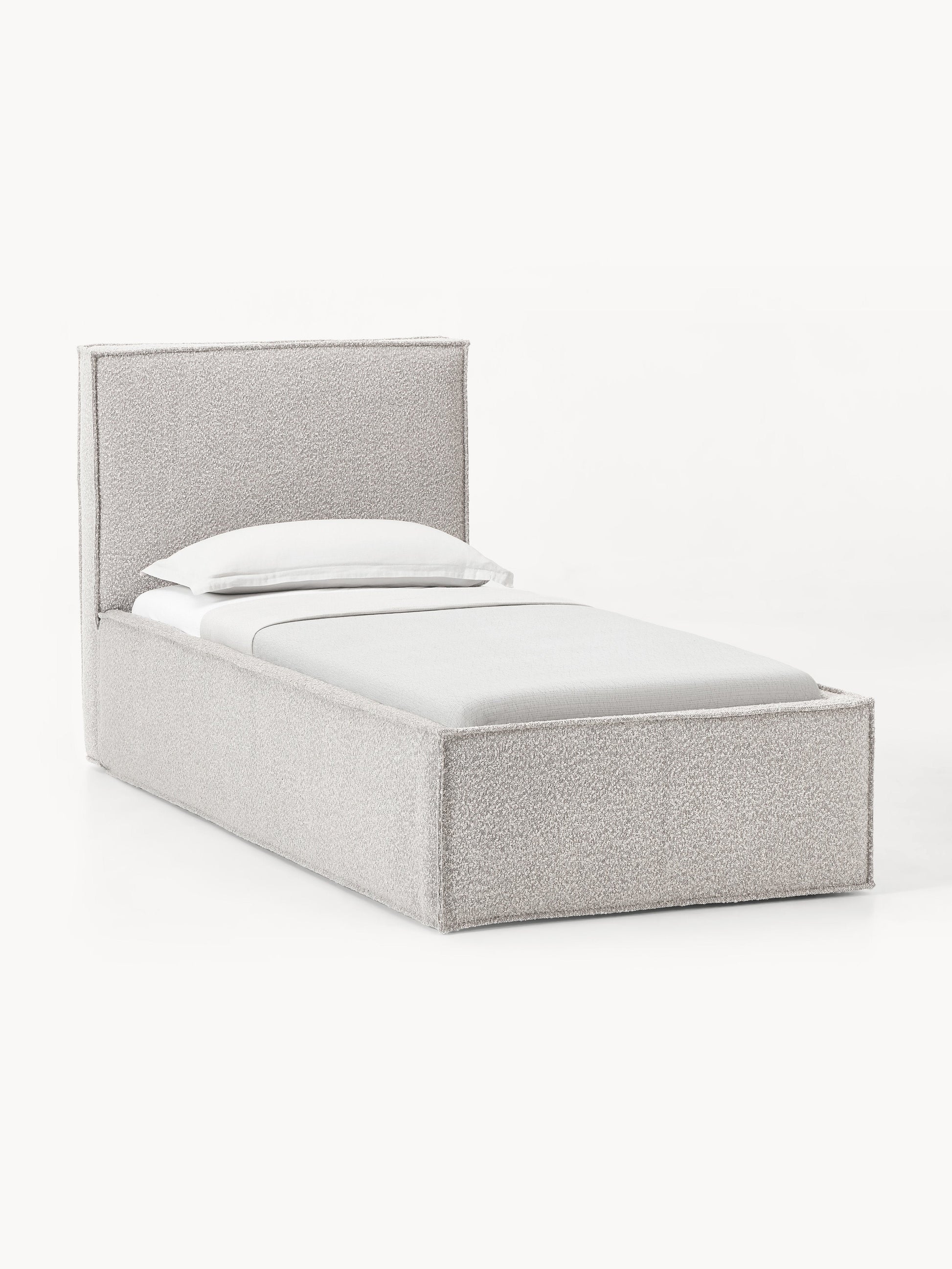 Drenalto Single Bed in Bouclé