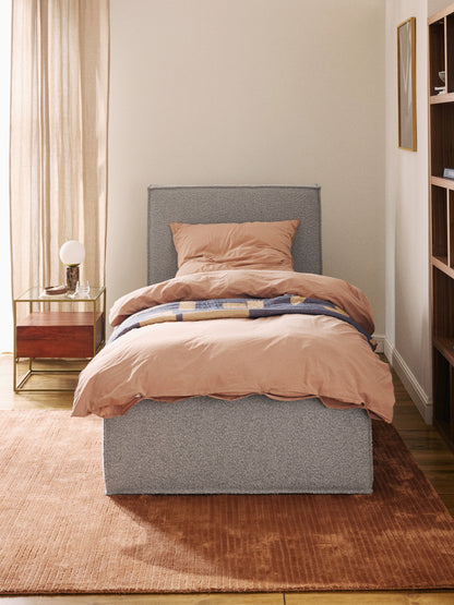 Drenalto Single Bed in Bouclé