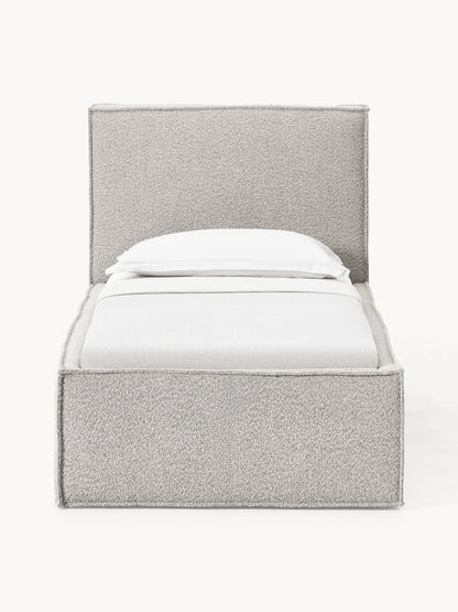Drenalto Single Bed in Bouclé