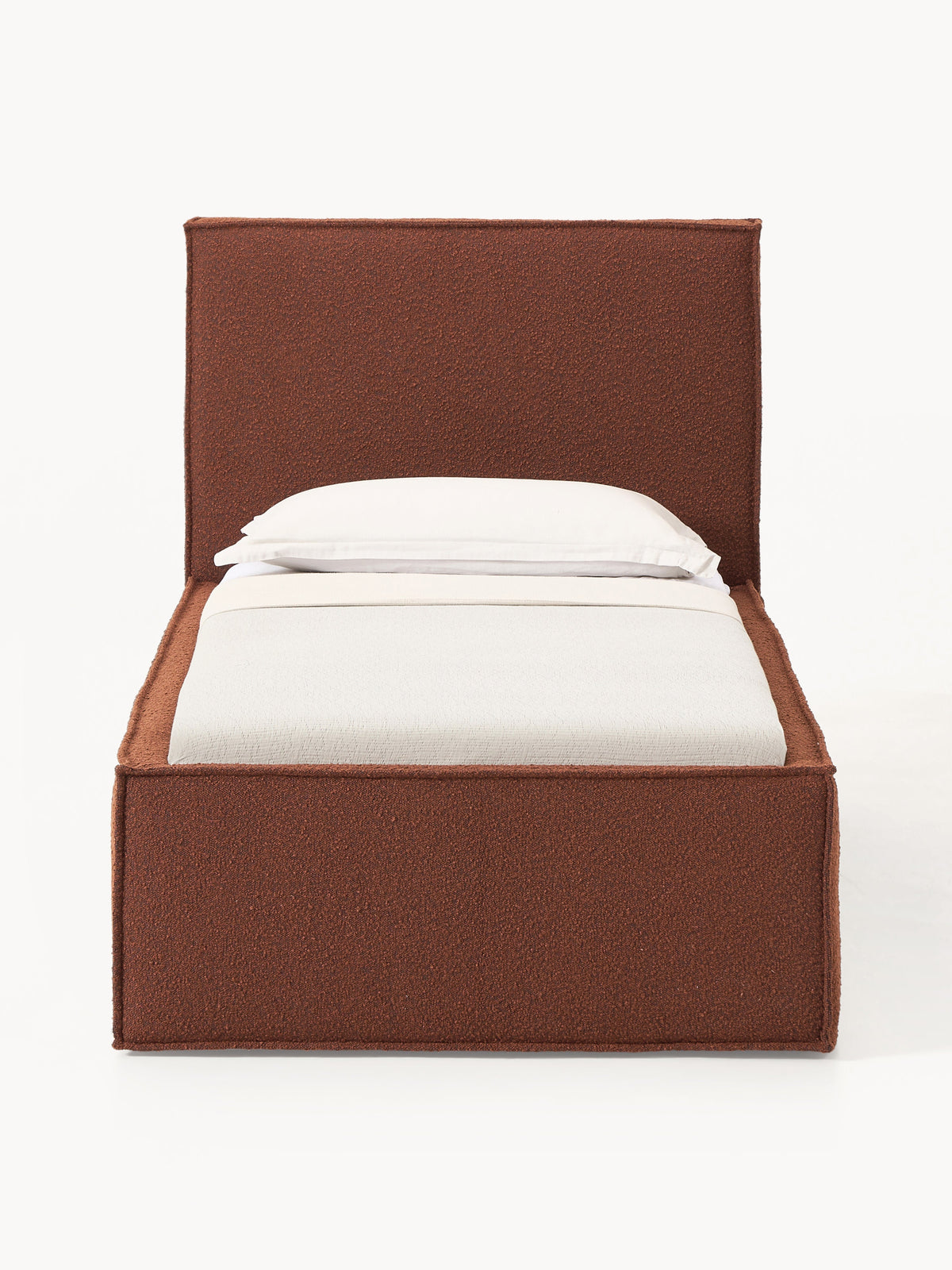 Drenalto Single Bed in Bouclé