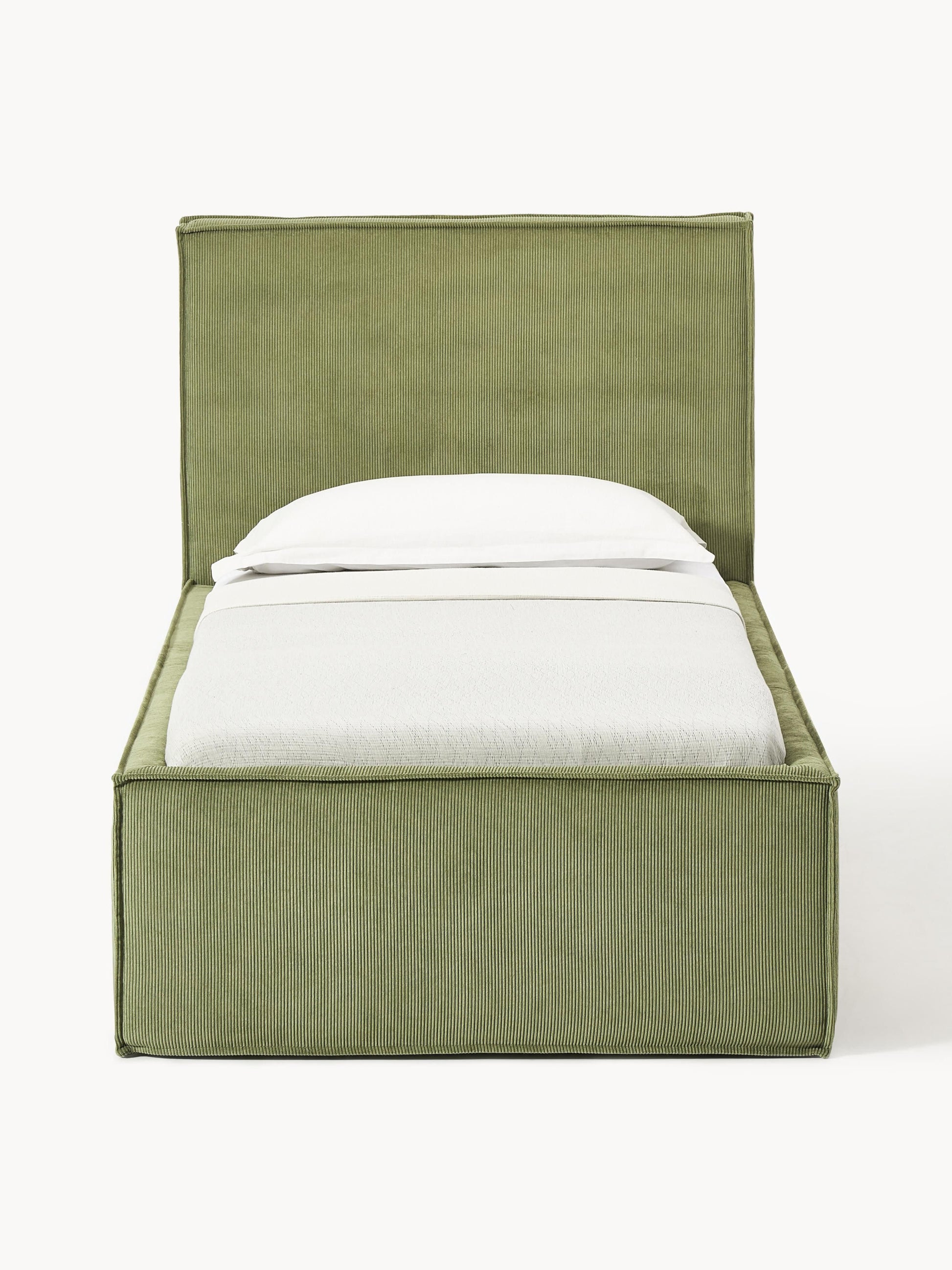 Drenalto Single Bed in Corduroy