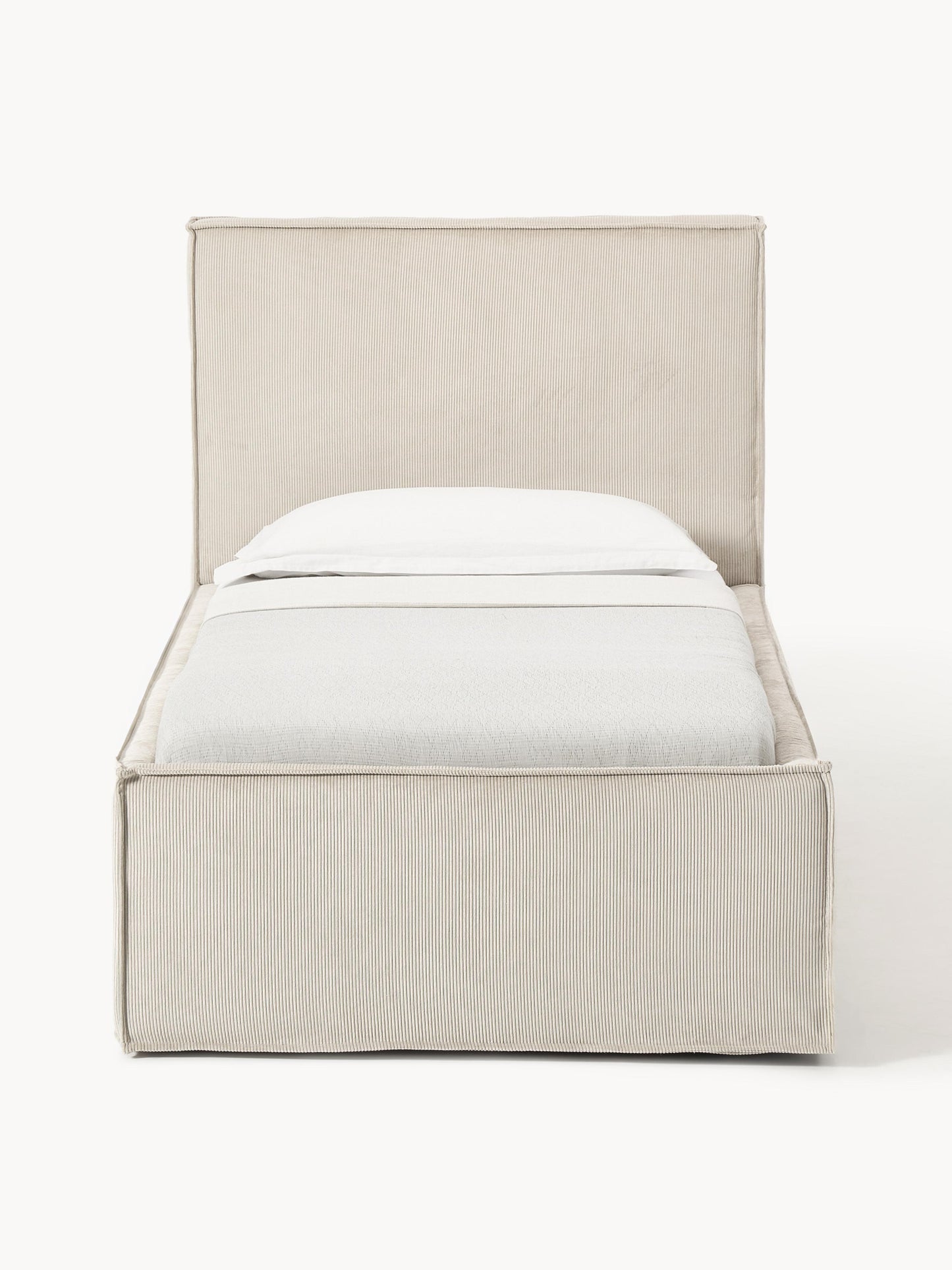 Drenalto Single Bed in Corduroy