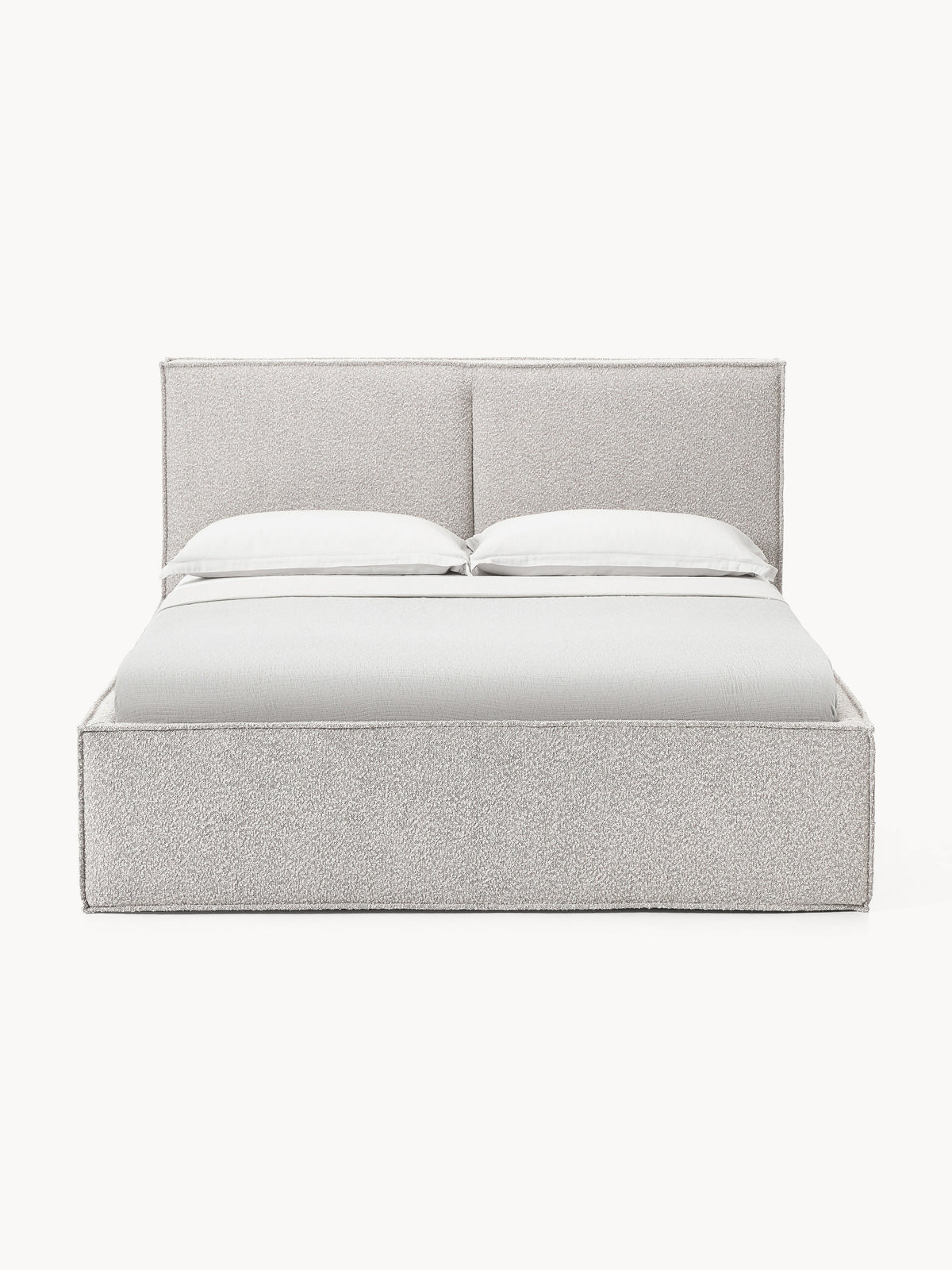 Drenalto Upholstered Bed in Bouclé