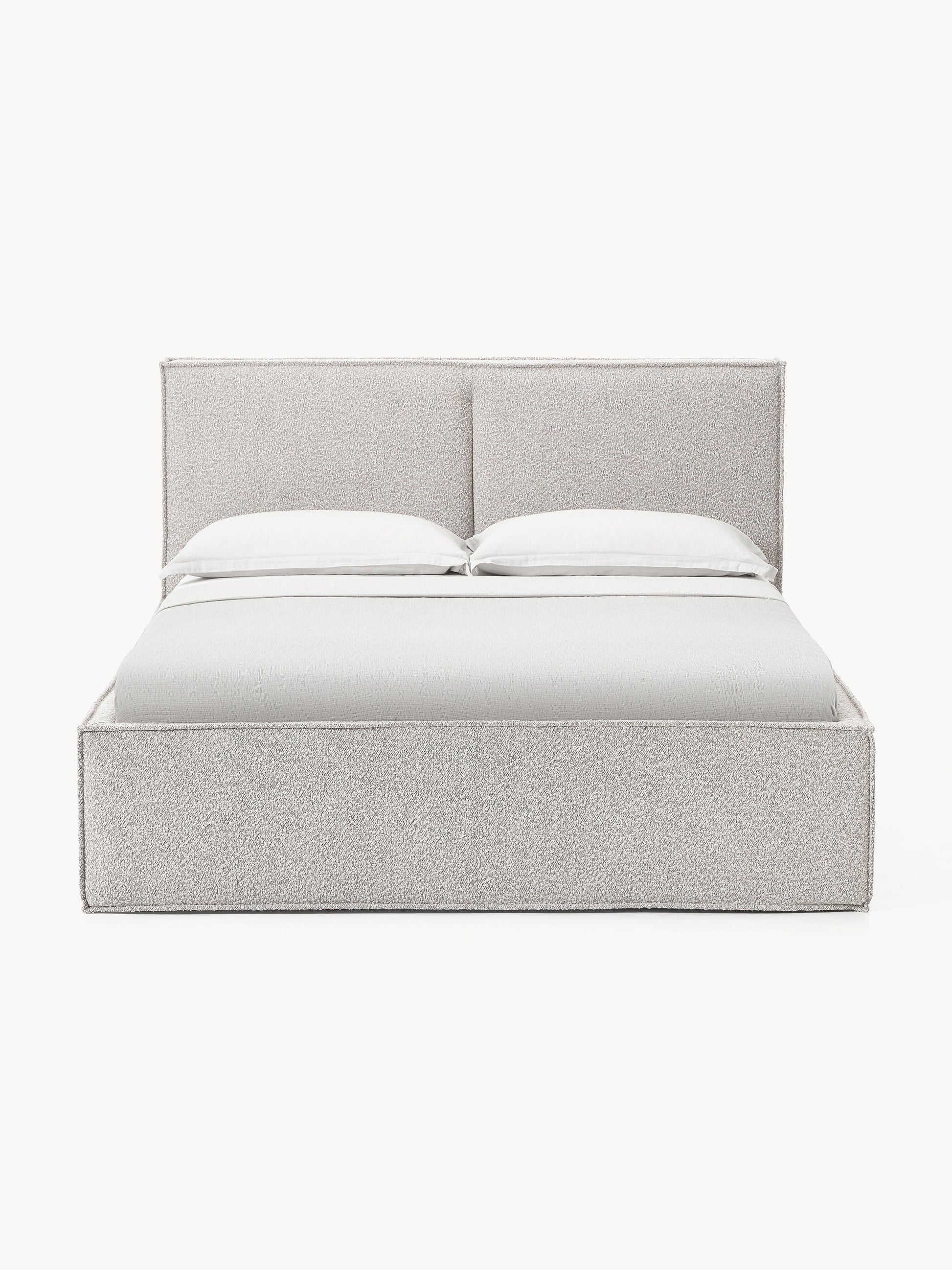 Drenalto Upholstered Bed in Bouclé
