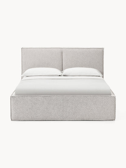 Drenalto Upholstered Bed in Bouclé