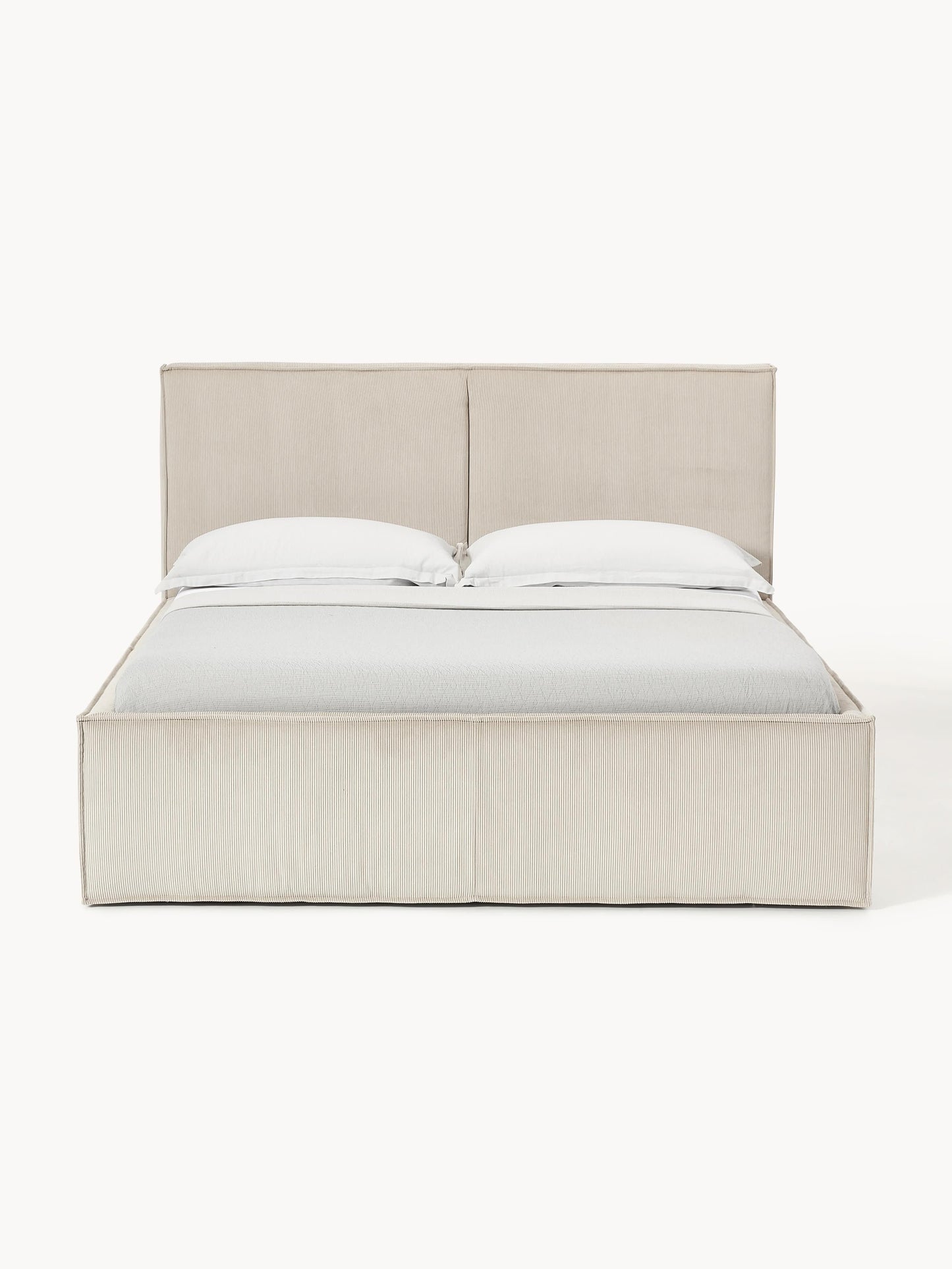 Drenalto Upholstered Bed in Corduroy