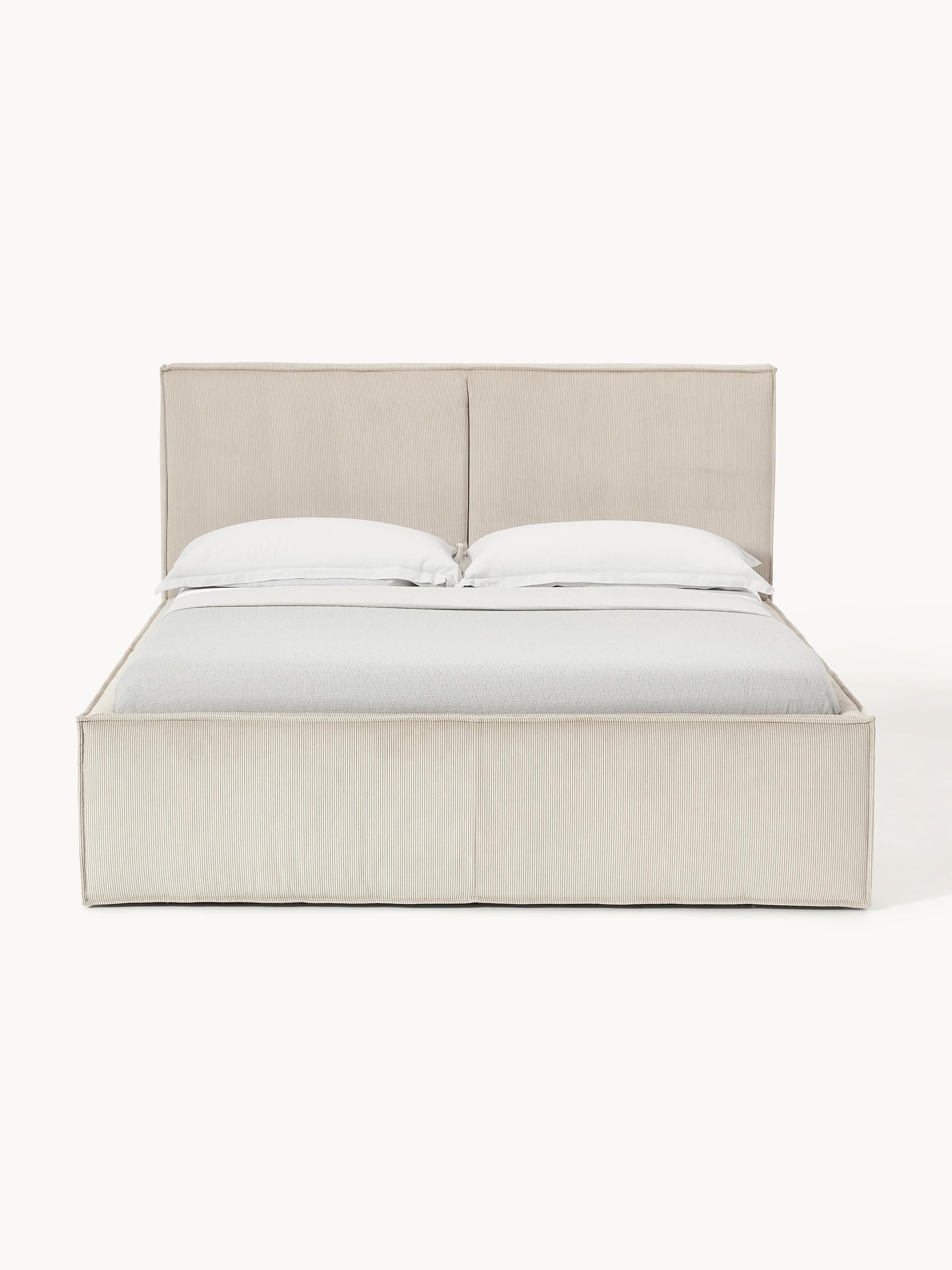 Drenalto Upholstered Bed in Corduroy