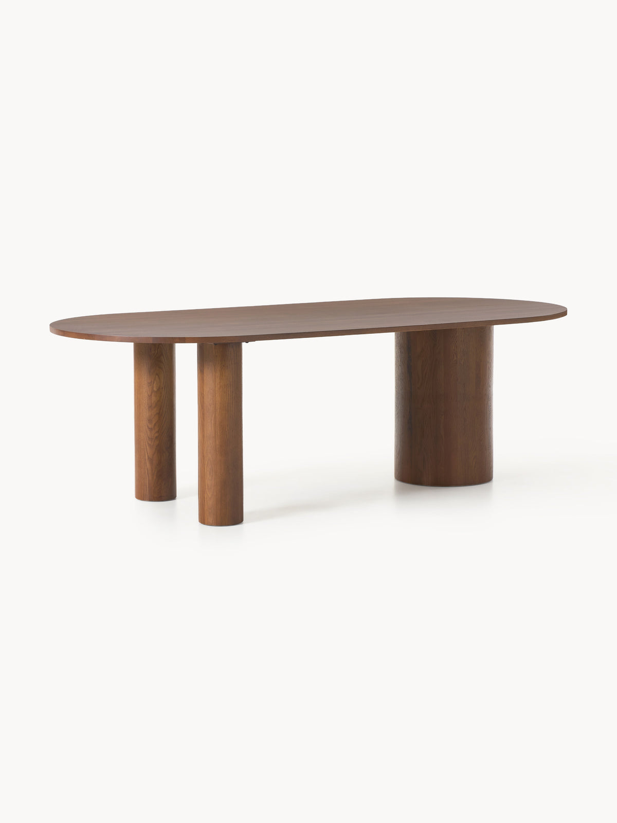 Dunfiero Oval Oak Dining Table, in Various Sizes