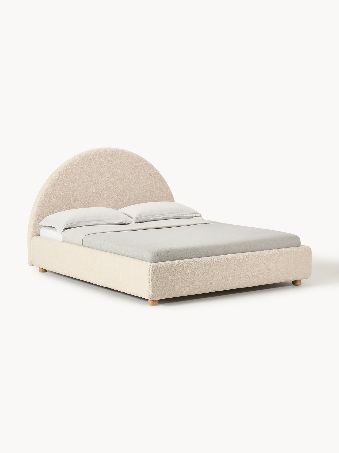Ebbaluce Upholstered Bed in Teddy