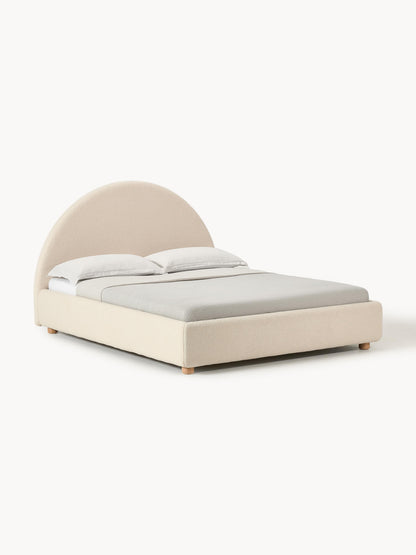 Ebbaluce Upholstered Bed in Teddy
