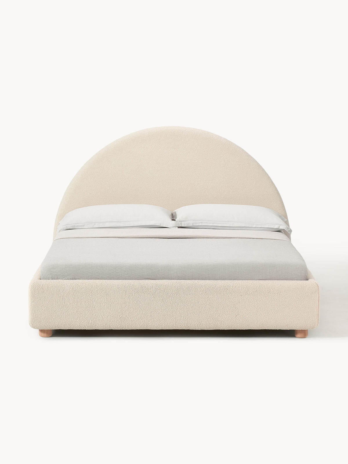 Ebbaluce Upholstered Bed in Teddy