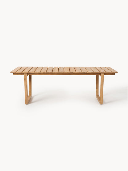 Eikardo Garden Table in Teak Wood, 229 x 100 cm