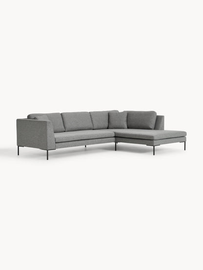 Emmarosi Corner Sofa with Metal Legs