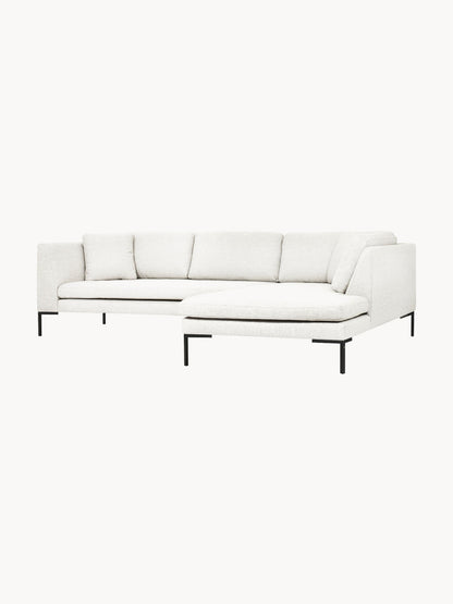 Emmarosi Corner Sofa with Metal Legs