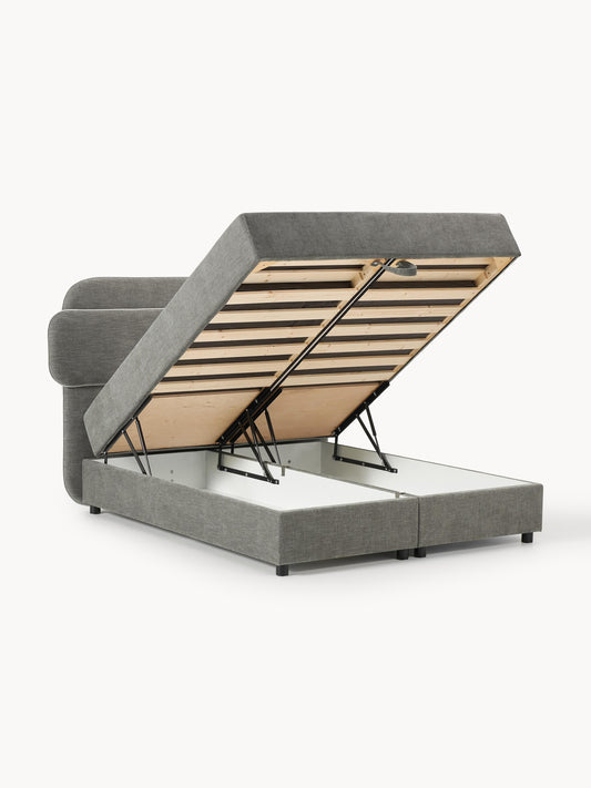 Enrilio Box Spring Storage Bed