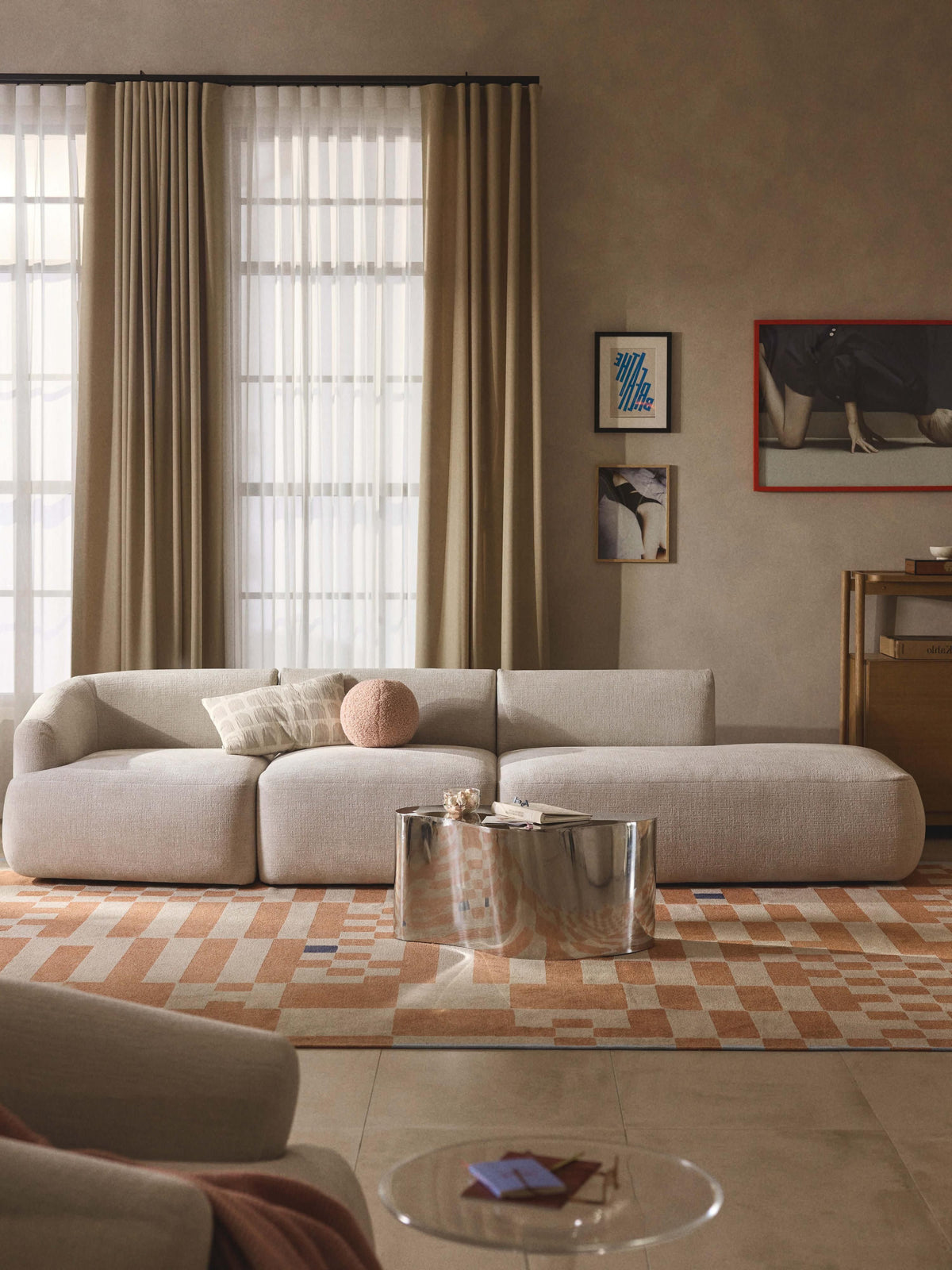 Fenrolla 2-Seater Modular Chaise