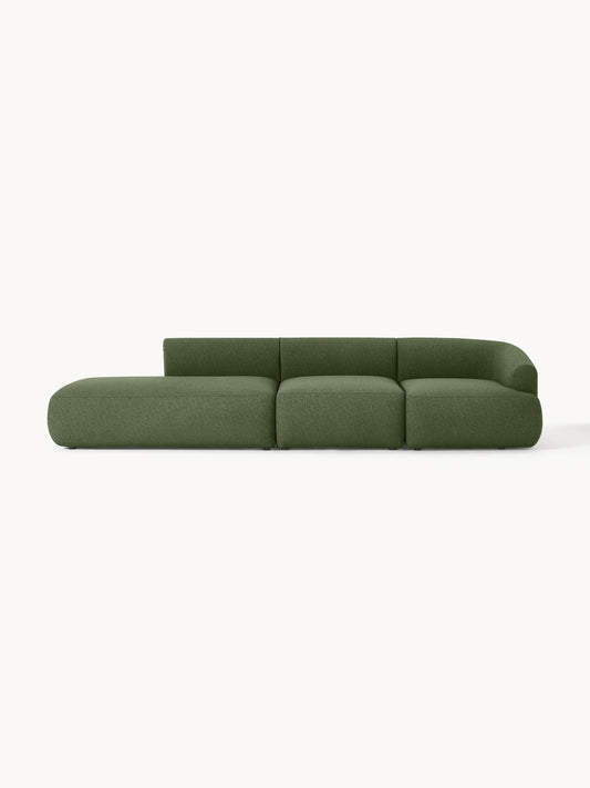 Fenrolla Modular Chaise in Bouclé (2-Seater)