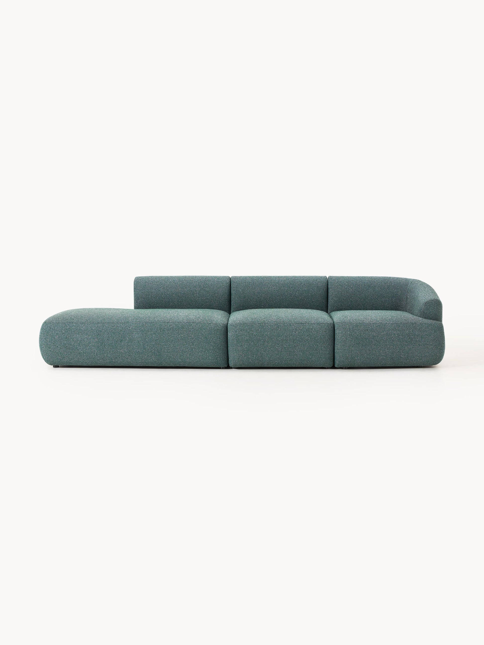 Fenrolla Modular Chaise in Bouclé (2-Seater)