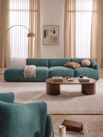Fenrolla Modular Chaise in Bouclé (2-Seater)