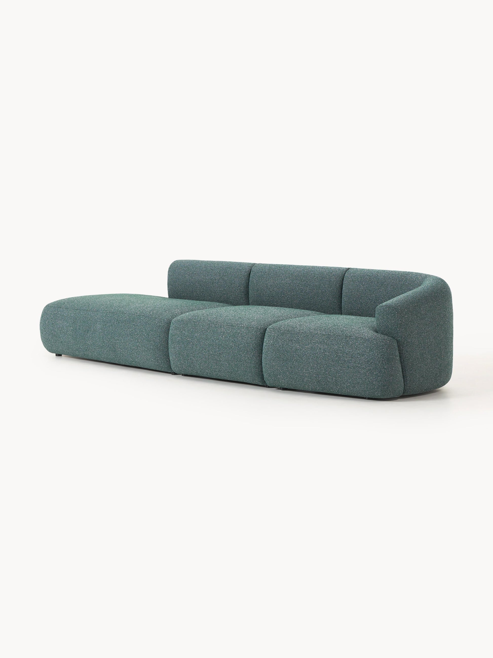 Fenrolla Modular Chaise in Bouclé (2-Seater)