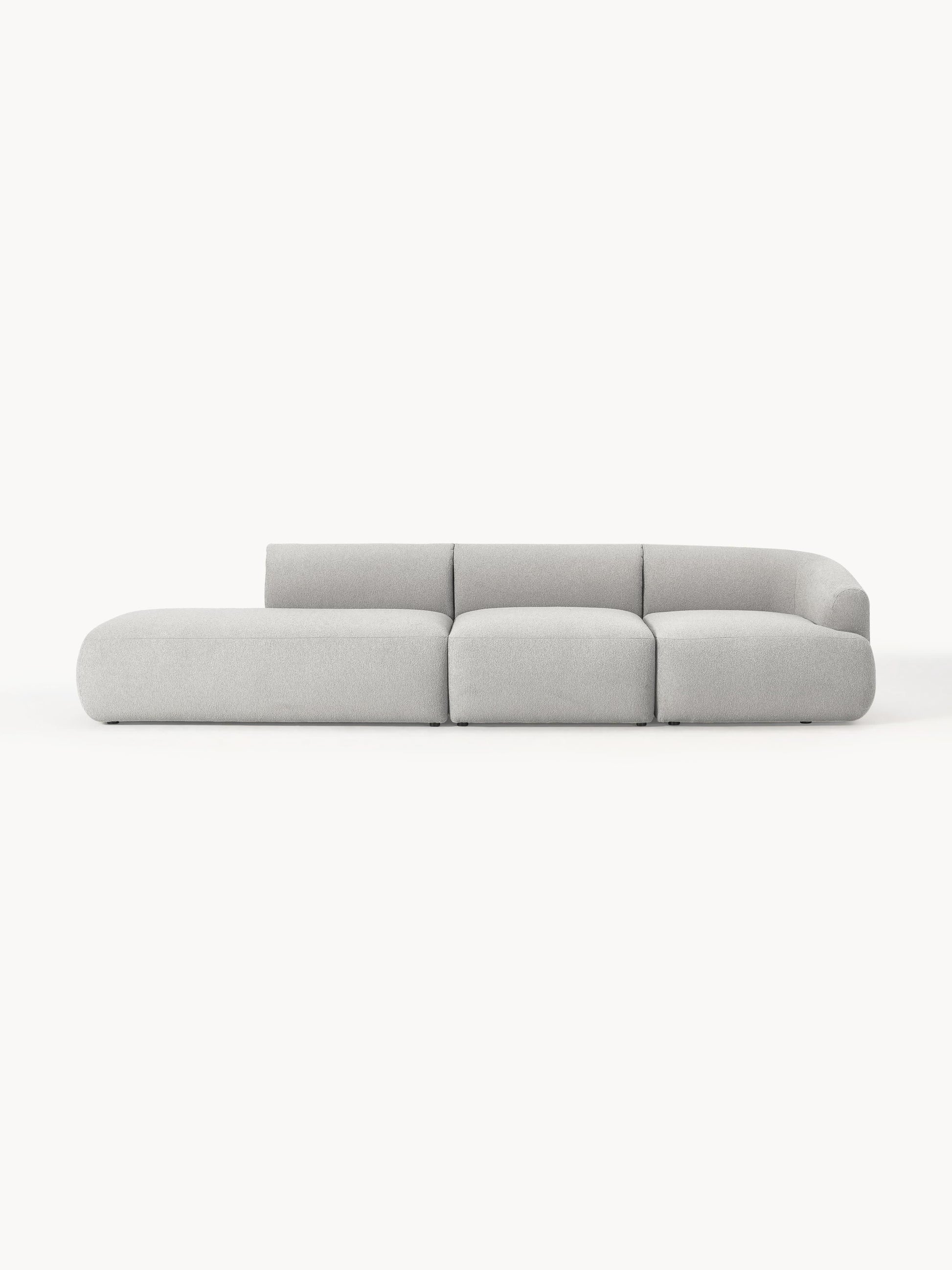 Fenrolla Modular Chaise in Bouclé (2-Seater)