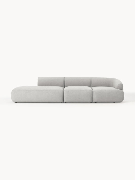 Fenrolla Modular Chaise in Bouclé (2-Seater)